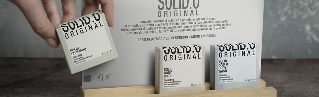 Solid'o le gel douche sous forme solide, zéro déchet plastique